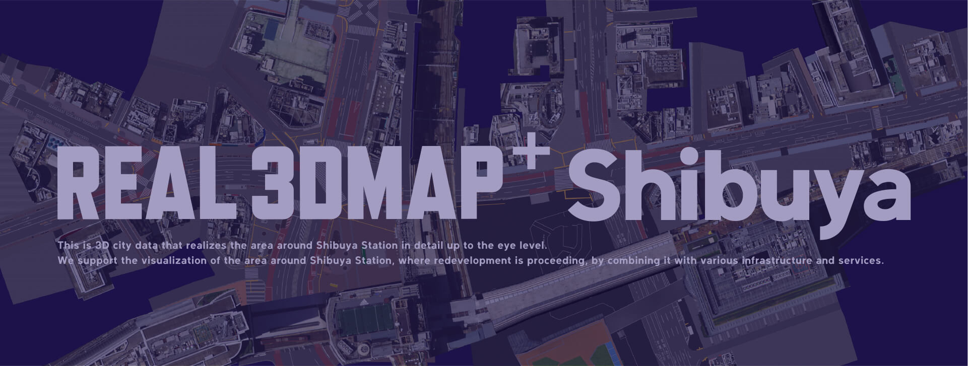 REAL 3DMAP+ Shibuya