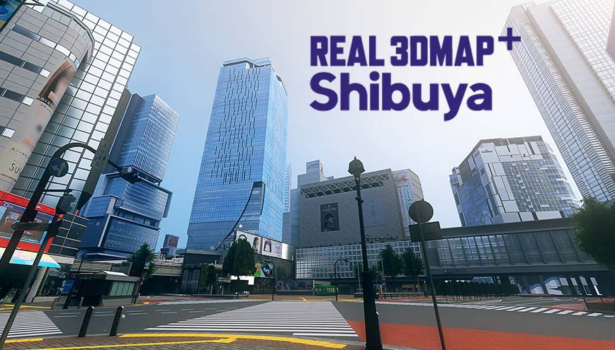 REAL 3DMAP Plus Shibuya