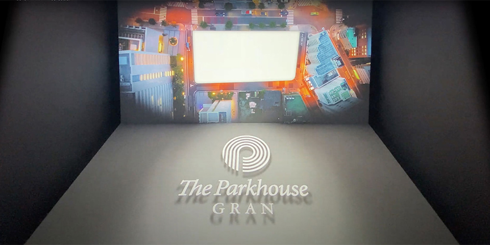 ザ・パークハウスグラン三番町　シアター映像・接客アプリ・CGパース