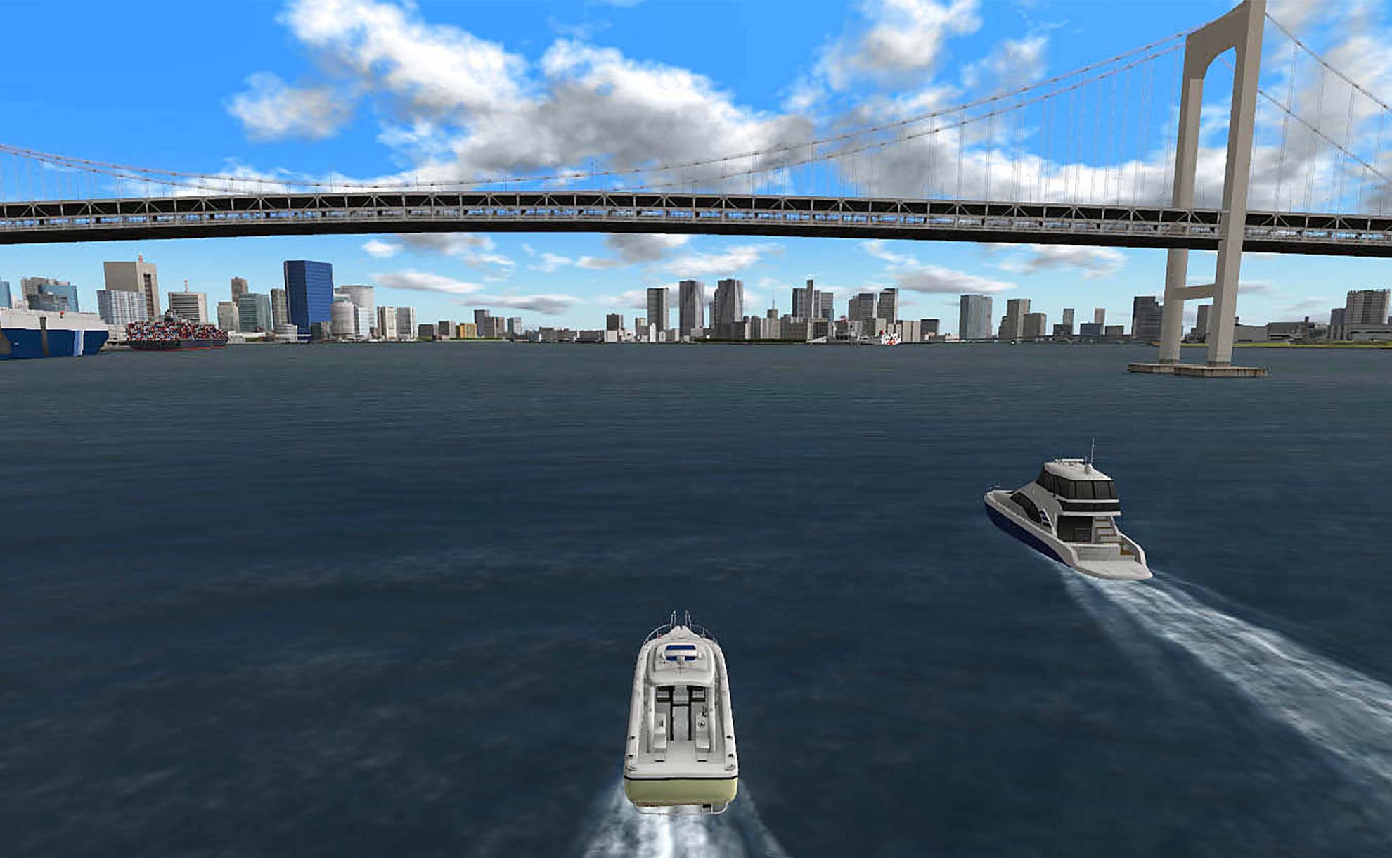 東京湾でボートレース！？日本の港湾をまるごと3Dデータ化「REAL 3DMAP ベイエリア」をリリースします