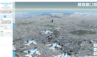 【PLATEAU提供のオープンデータに対応！】3D都市データ可視化ソリューション「Virtual Smart City」によるビューワ提供を開始