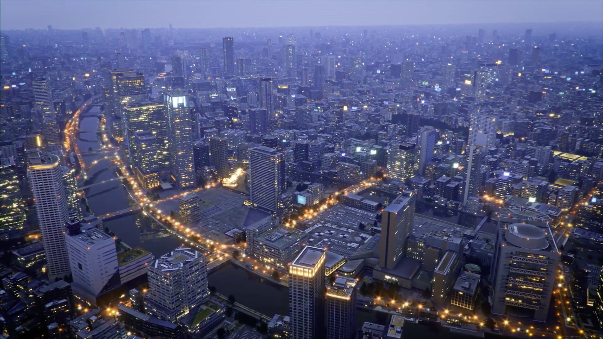 REAL 3DMAP OSAKA 夜景