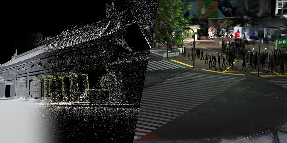 ガウシアン・スプラッティング（3DGS）と点群：次世代のリアルタイム3Dレンダリング