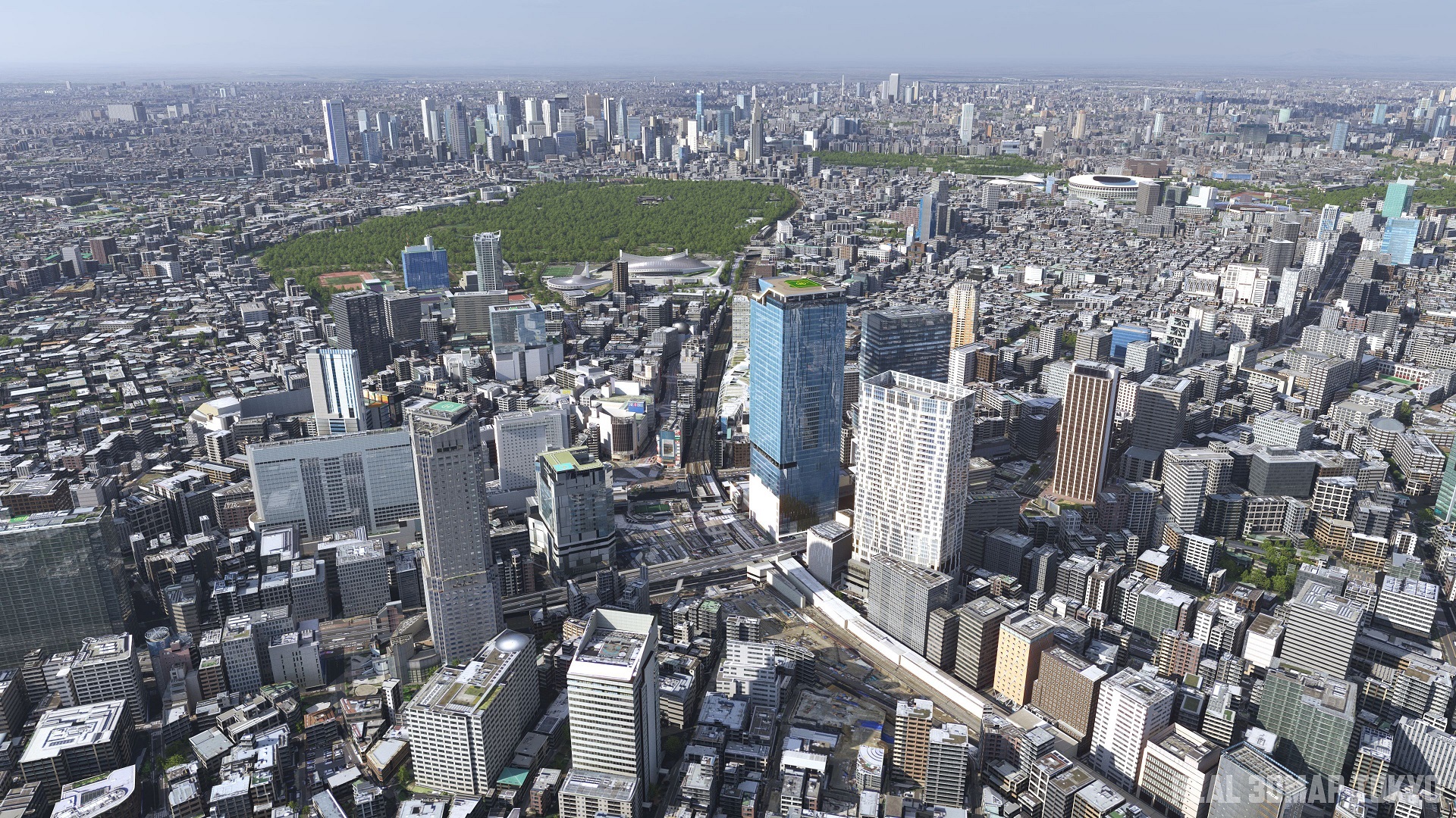 3D都市モデル「REAL 3DMAP TOKYO」のデータ更新をしました