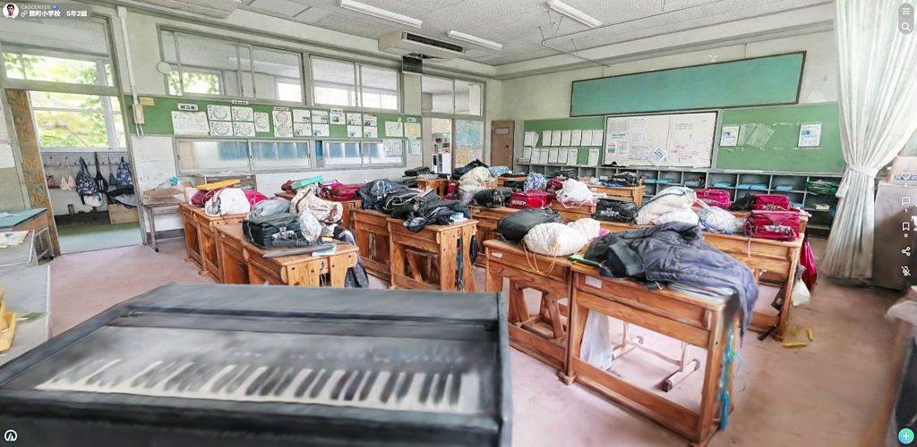 大熊町デジタルアーカイブ 熊町小学校_5年2組メタバース空間 | 株式会社キャドセンター 大熊町デジタルアーカイブ 熊町小学校_5年2組メタバース空間